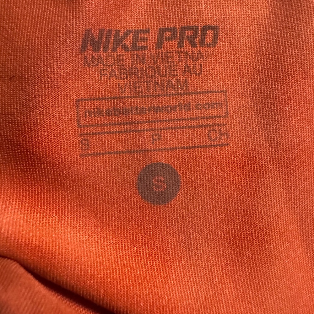 Nike Pro Hyperwarm Graphic Compression Leggings · Pink Black · Women’s Small - Picture 2 of 4